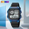 Creative Transparent Case Electronic Watch, Jelly Dial Multi-function Digital Sports Watch