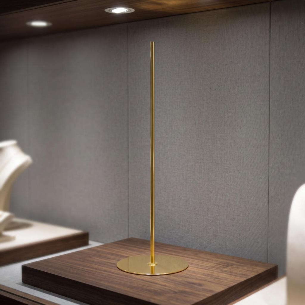 Clothing Display Stand Sturdy Retail with Round Base Fixture Minimalist