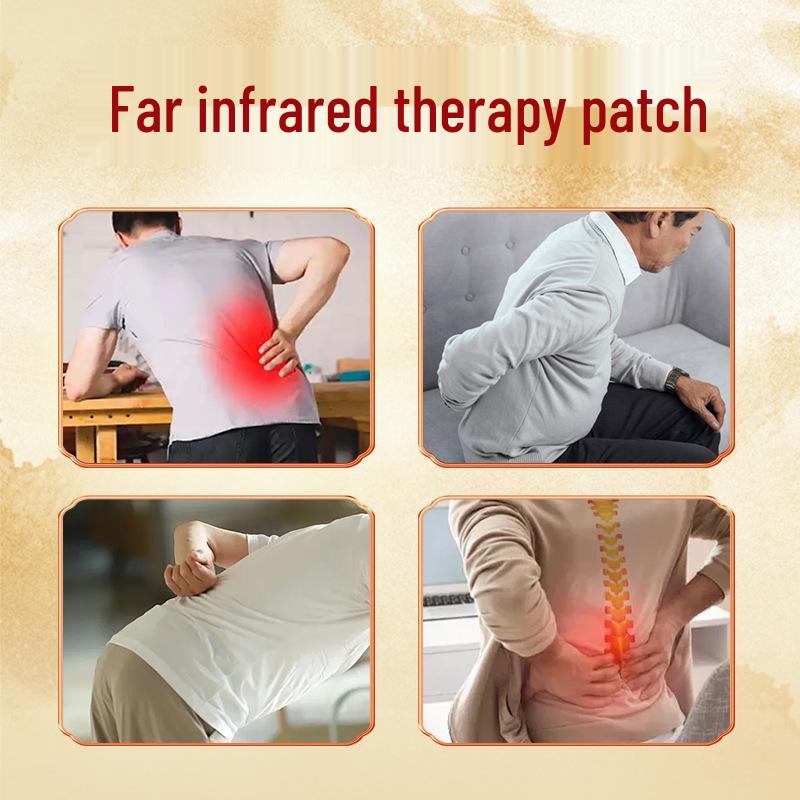 Far-Infrared Lumbar Therapy Patch for Disc Herniation & Muscle Strain, Class II Medical Device