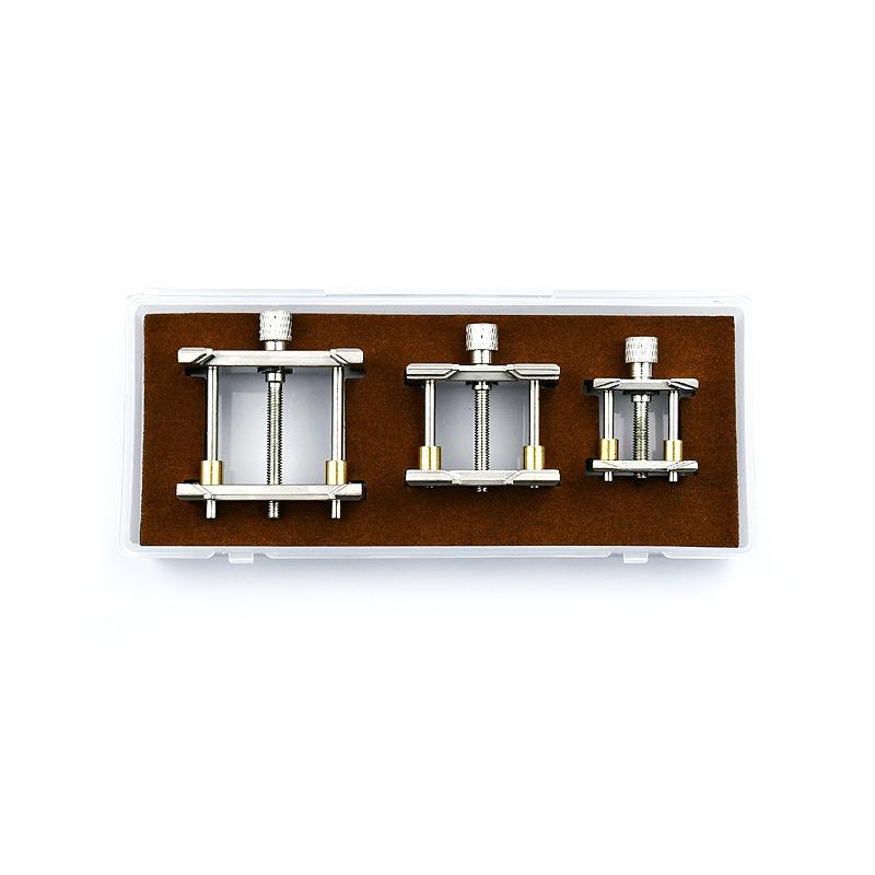 3 in 1 Watch Case Movement Holder Watchmaker Clamp Repair Tool 4040 & 4039 Assortment Man / Laday Watches Zinc Alloy