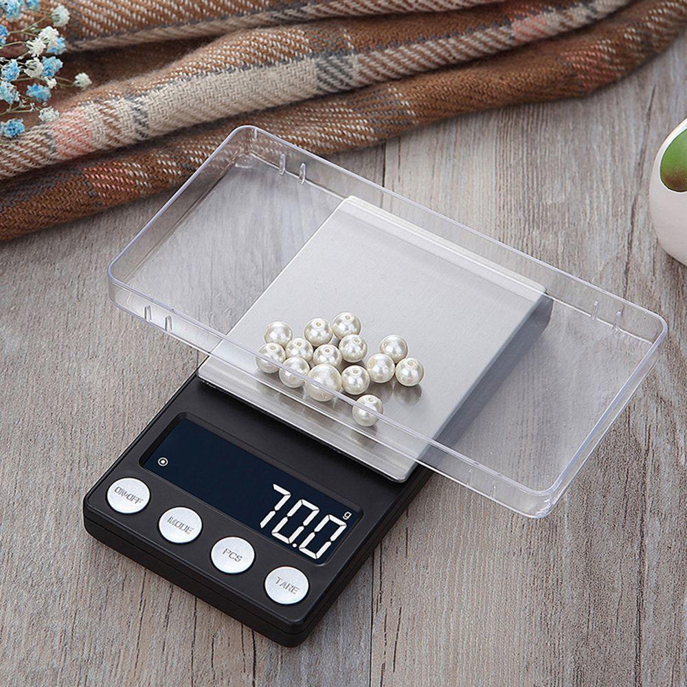 Portable 0.01g /0.1g Mini Pocket Electronic Scale LCD Display Digital Scales Balance Gram Scale