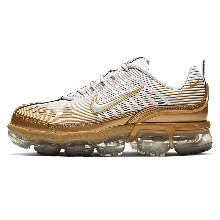 

новые женские Nike Air VaporMax 360 Белый Металлик Золотой 36