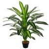 Artificial Plant In Pot, Fake Plant for Home Indoor Decor, 110cm, Green