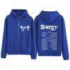 Daniel Caesar Son of Spergy Tour Print Ziper Hoodie Men Women Fashion Long Sleeves Casual Loose Zip Up Jacket