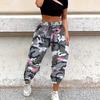 2025 New Cross-border Drop Shipping Women's Women's Casual Camouflage Work Pants Cross-border