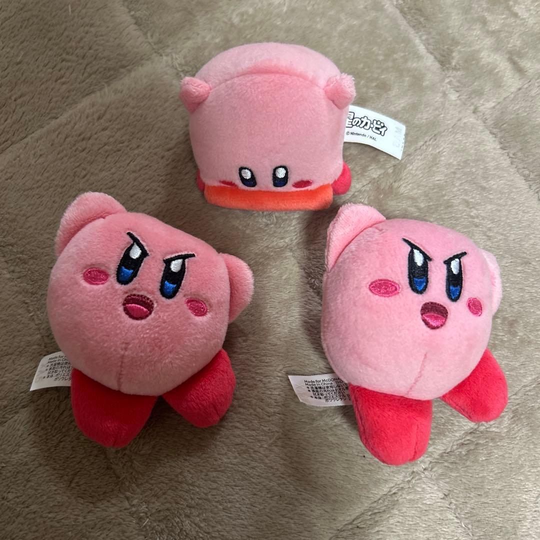 Kirby the Star Plush 3 pieces