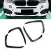 1Pair Car Front Bumper Side Air Vent Splitter Spoiler For BMW X5 F15 M Sport 2014 2015 2016 2017 2018