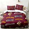 Cleveland Cavaliers 3pc Set Perfect for Bedroom Use Comfortable Bedding Set Includes a Duvet Cover and Two Pillowcases Ideal Birthday or Christmas Gif