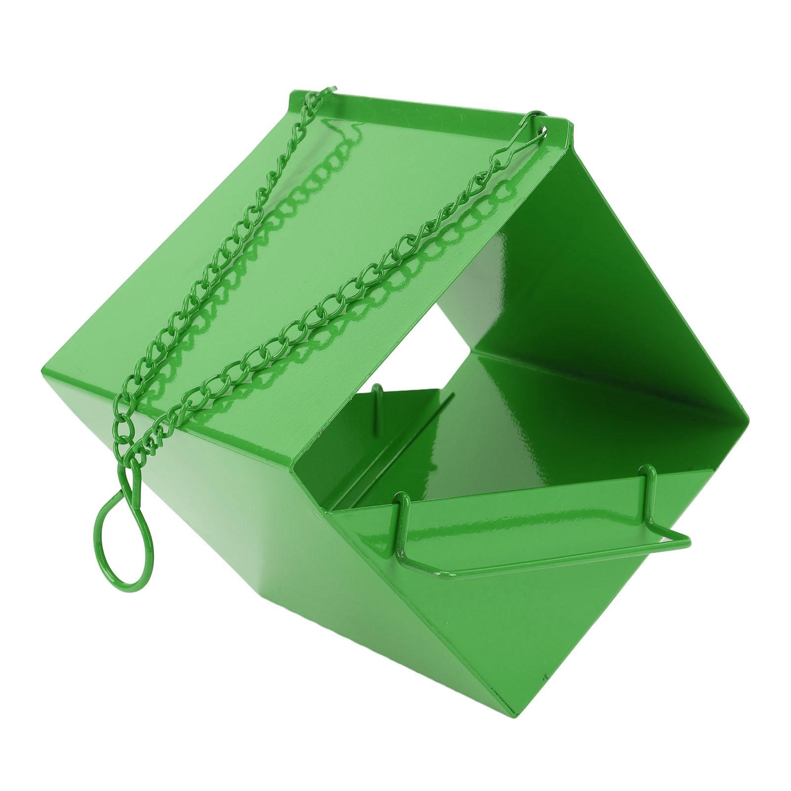 

Bird Feeder Crtive Large Capacity Wtherproof Iron Hanging Birdfeeder for Garden Outdoor Decoration