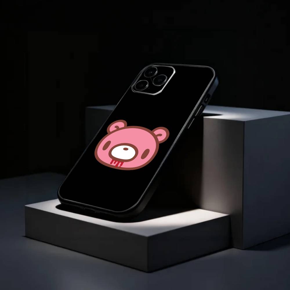 CUTE G-GloomyS Cartoon B-Bear   Phone Case Silicone Soft For IPhone 17 16 15 14 13 12 11 X XR Plus Pro Max Plus