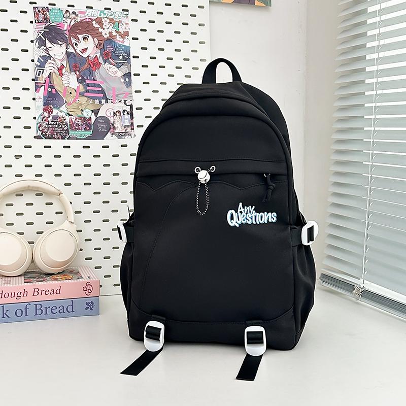 Sac d'école étudiant couleur contrastée Filles Sac à dos de campus Sac à dos pour ordinateur