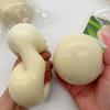 Hi Taba Squishy 10Cm Cheese Ball Stress Relief Extra Large Soft Toy For All Ages Fun And Relaxation