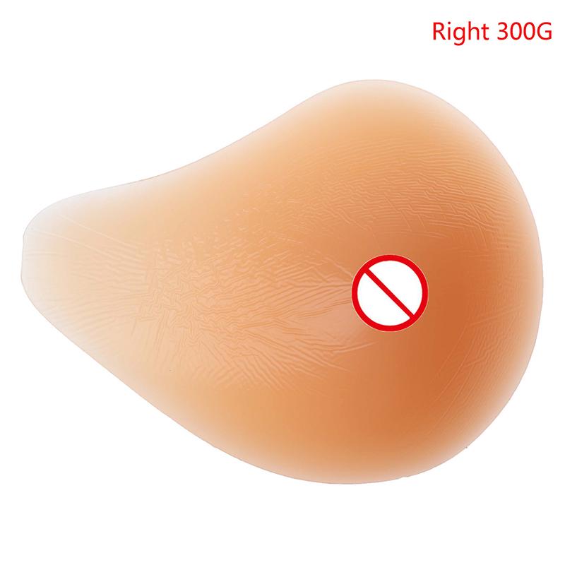 Silicone Breast Form Support Artificial Spiral Silicone Breast Fake False Breast