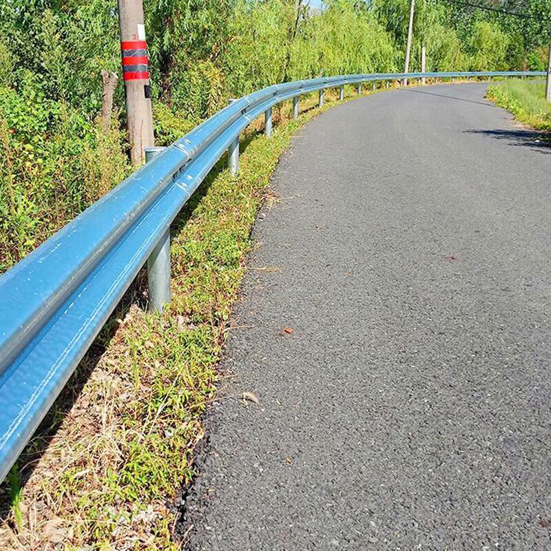 Corrugated Highway Safety Guardrail