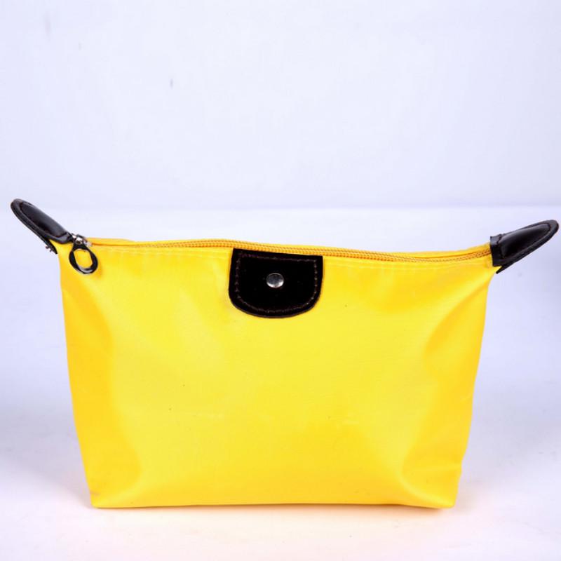 Cosmetic Bag For Women Colorful Waterproof Travel Dumpling Storage Bags Mini Cute Toiletry Makeup Portable Tote Bags Purses