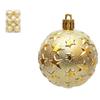 6pcs 6cm Star Christmas Balls Set Colorful Xmas Tree Pendants  Home New Year Gift