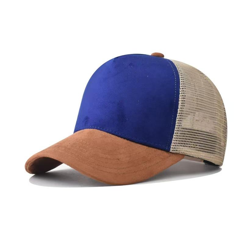 Summer Mesh Baseball Cap Women Men Letter Patch Snapback Hat Casual Breathable Unisex Street Hip Hop Trucker Caps