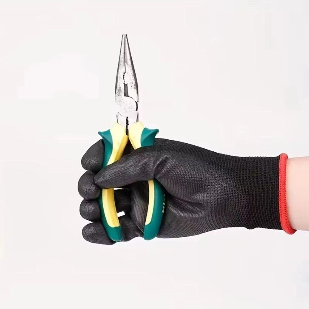 Hand Protect Safety Work Gloves Nylon Repair Special Gloves Work Gloves PU Gloves  Carpenter