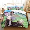 Comforter 3D Anime Girl The Journey Of Elaina Bedding Set Printed With Bed Soft Single Double Queen Super King Size