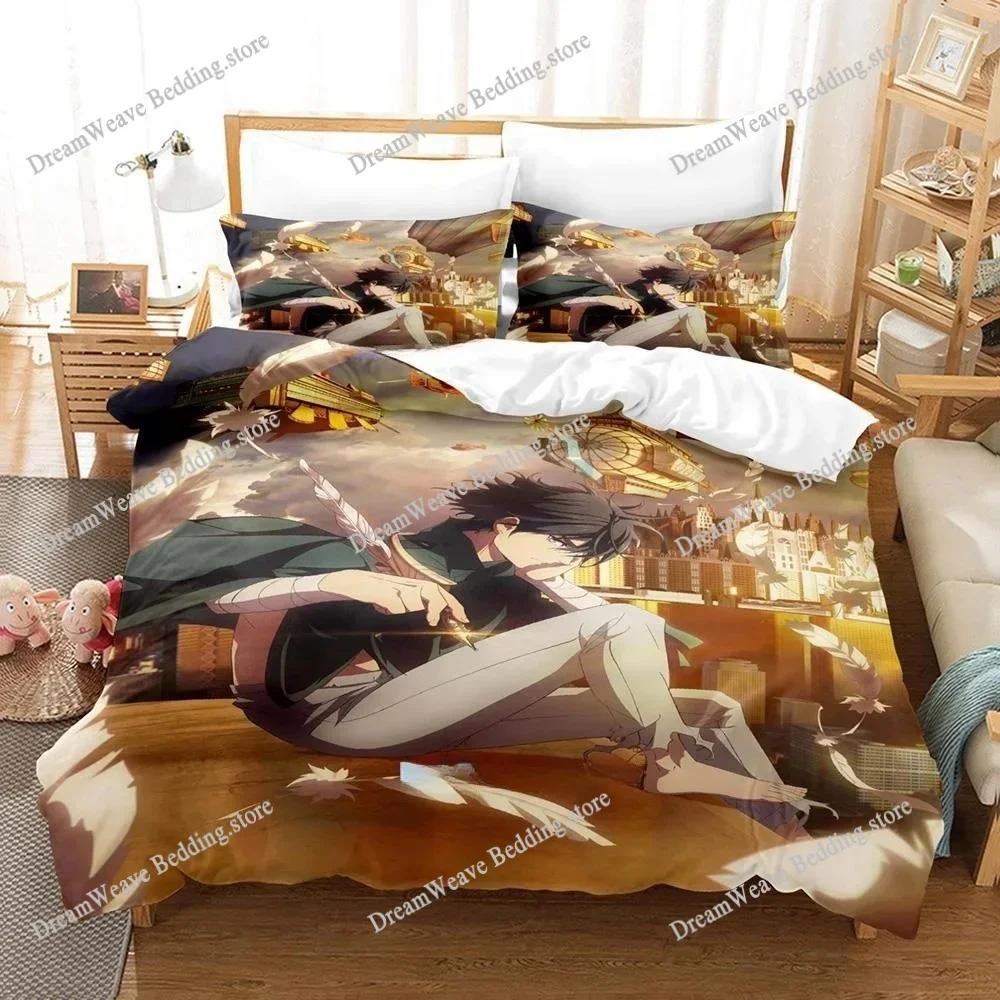 3D Printed Anime The Kingdoms of Ruin Bedding Set Duvet Cover Bedroom Comforter Single Twin King _Size Quilt Cover Home Textiles