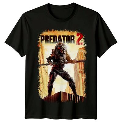 Predator 2 (1990) Movie Poster Inspired T-Shirt Retro Horror 90s Tee Unisex