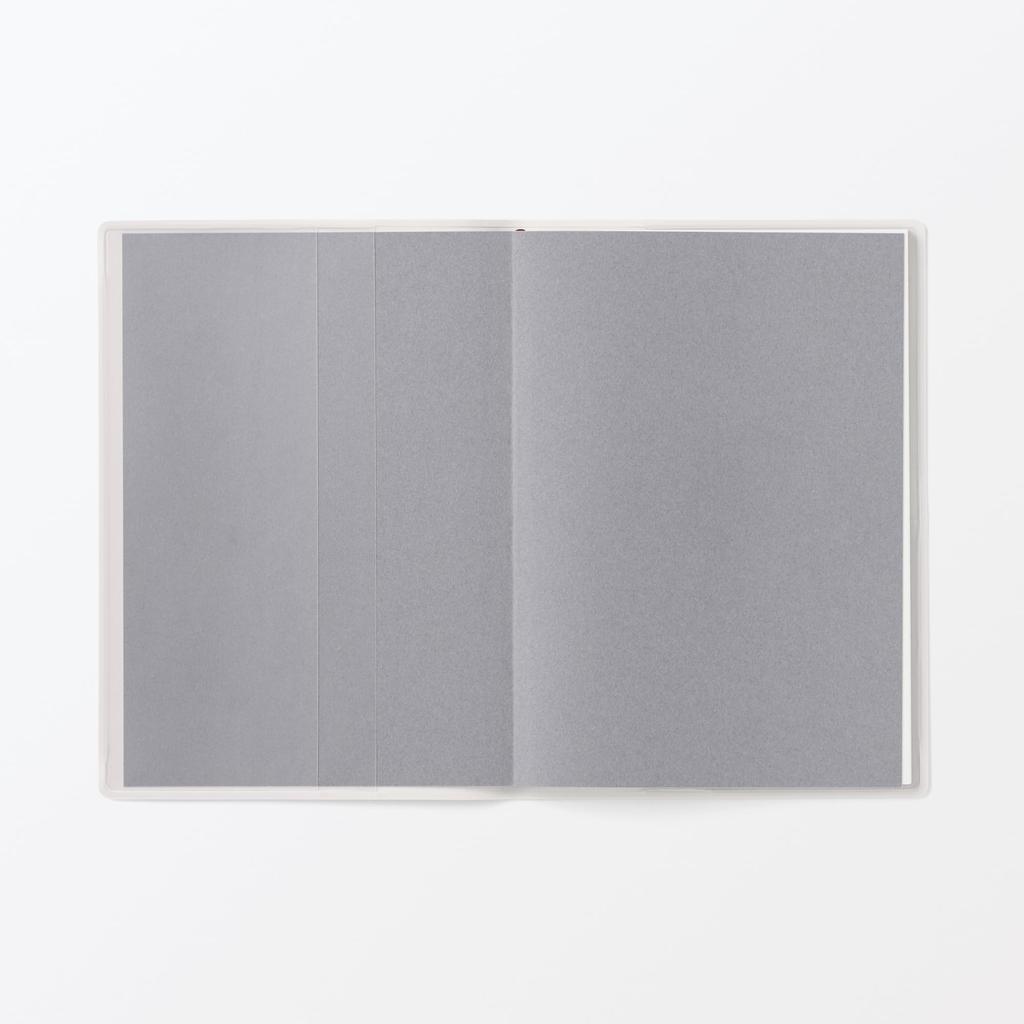 MUJI 2026 A6 Monthly Starting December White 84854323 Planner, 2025, Gray,
