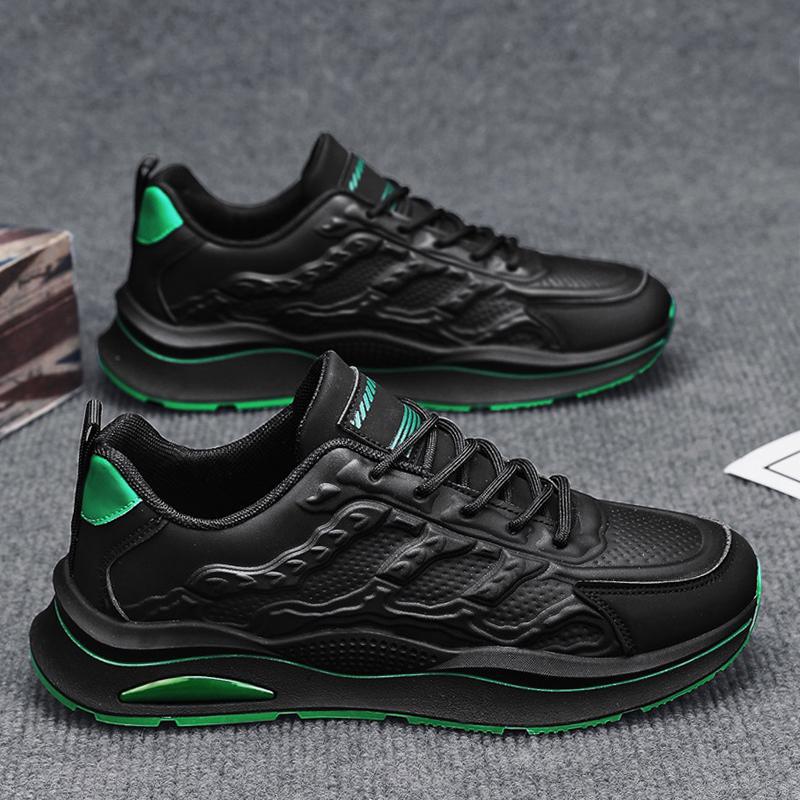 

Осенне-зимние спортивные маленькие белые туфли дышащие и удобные, кожаные кроссовки на шнуровке с низким верхом, новые повседневные персонализированные pl 44