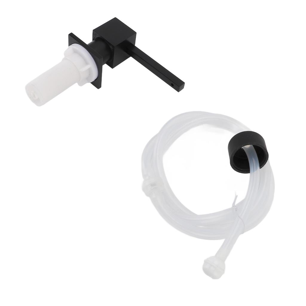 Soap Dispenser for Kitchen Sink, Built in Sink Soap Dispenser with 39.4in Silicone Extension Tube Kit, Countertop Soap Dispenser Pump, Say Goodbye to