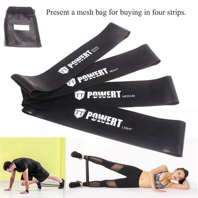 Sport Resistance Band Ring Gym Home Yoga Exercise Fitness Strength Training Tool