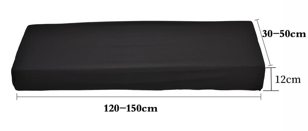 Amerbtech Electronic Piano Keyboard Cover for 88 Protects Adjustable Machine Washable Cover, Keys, Stretchable, Keyboard, Dustproof, Lightweight,
