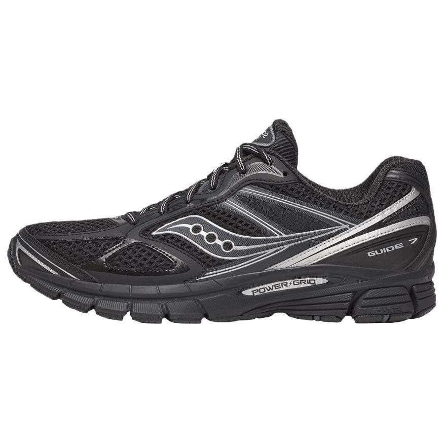 SAUCONY Мужские кроссовки ProGrid Guide 7 Черно-серебристые S70936-16 41