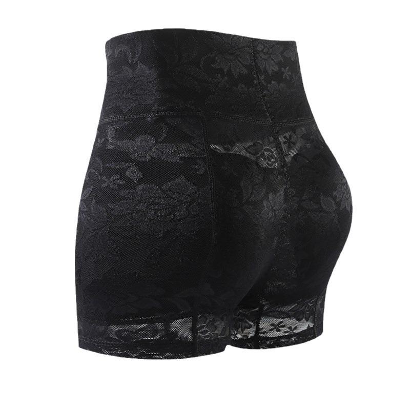 Women's Hip-Lifting Pants with Sponge Pads, Lace Body Shaping Underwear, Style 1629.