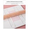 5Pcs Clear Acrylic Clay Thickness Measuring Tool Set Pottery Thickness Gauge Ruler For Clay Modeling Crafting Project