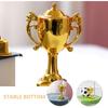 Cabilock Mini Trophy Plastic Small Award 3.35x1.97x1.97 Inches Dollhouse Accessory