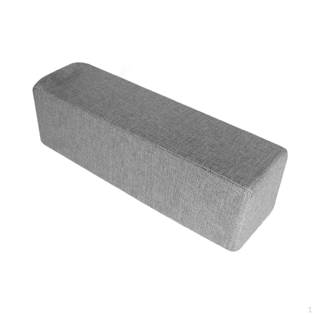 Couch Arm Rest Pillow Armrest Practical Removable Washable Pillowcase Cushion, Elbow Support