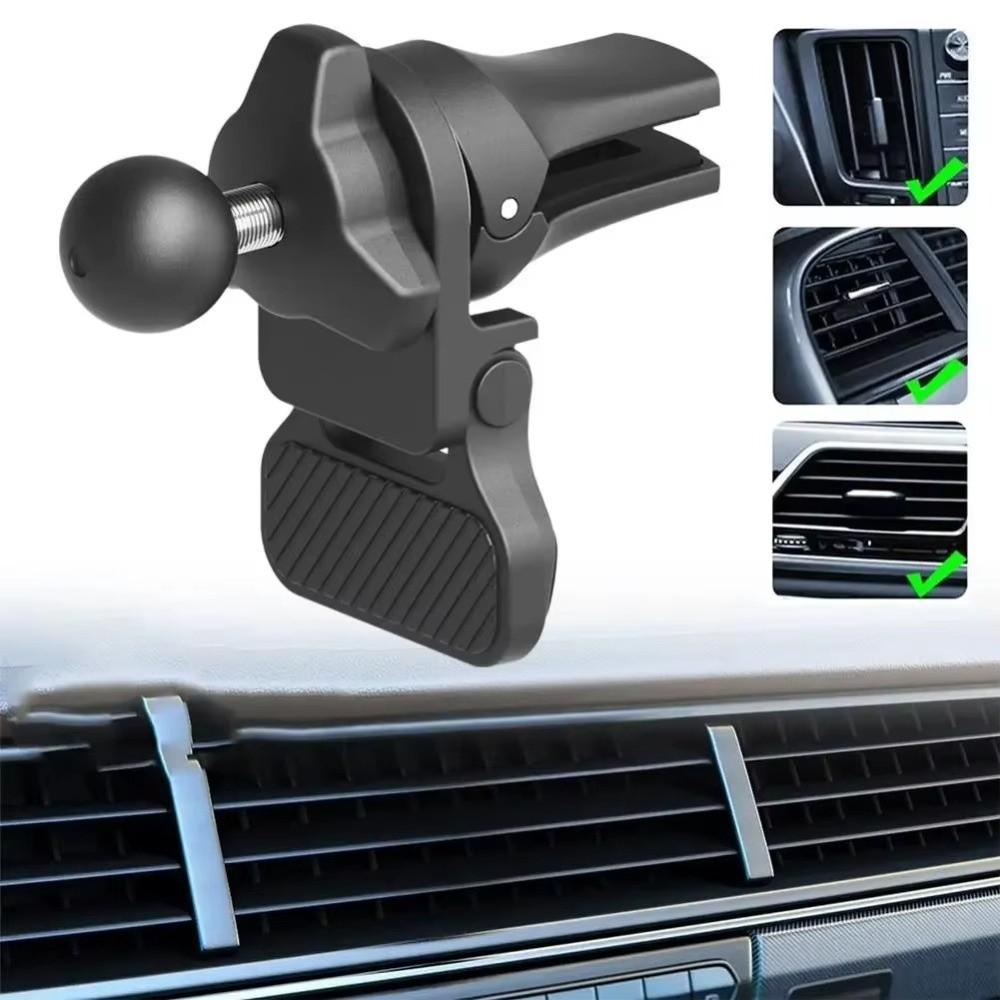 360° Rotation Air Vent Clips Metal Hook Air Outlet Clip Holder Car Air Vent Mount  For Car Interior