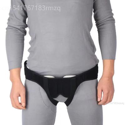 Adult Hernia Pain Relief Recovery Belt Man Inguinal Groin Support Inflatable Hernia Bag With 2 Removable Compression Pads Care