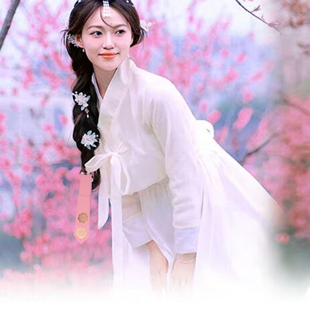 Traditional Korean Hanbok Hairband Ribbon Stage Dance Costume Sweet Korean Headband  Ladies