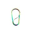 Quick Release Buckle Titanium Key Carabiner Titanium Material Key Clip  for Outdoor Use