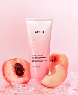 Spumă de curățare Peach Niacin Spread 150ml