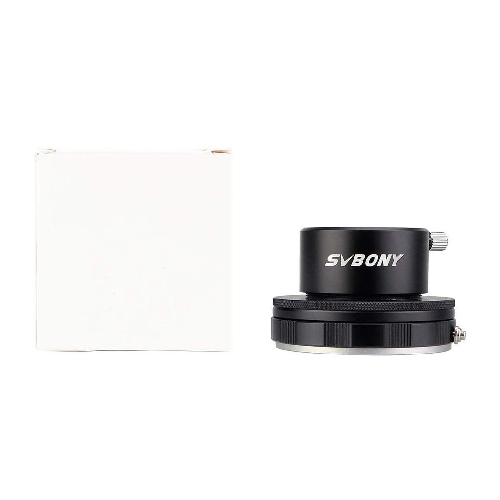 SVBONY SV149 Astronomical Telescope Eyepiece Adapter for Canon DSLR Eyepiece and M42 Interface CCD Adapter for Photo Metal Aluminum Alloy Material