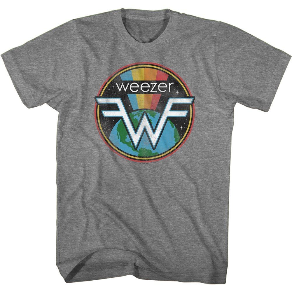 Weezer - Space Weez - С коротким рукавом - Меланж - Взрослый - Футболка 2XL