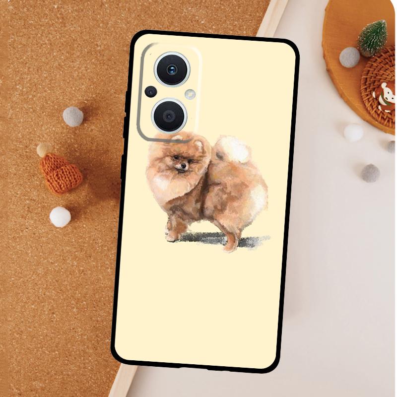 Pomeranian Dog Phone Case For OPPO Reno 12 F 13 F 11 8T 7 8 10 Pro OPPO Find X8 X6 Pro X3 X5 Lite Cover