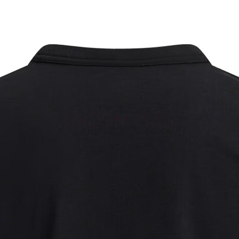 Under Armour Casual Sports Series Solid Color Loose Fit Crew Neck Short Sleeve Breathable T-Shirt Unisex Tops Black 6006007-001