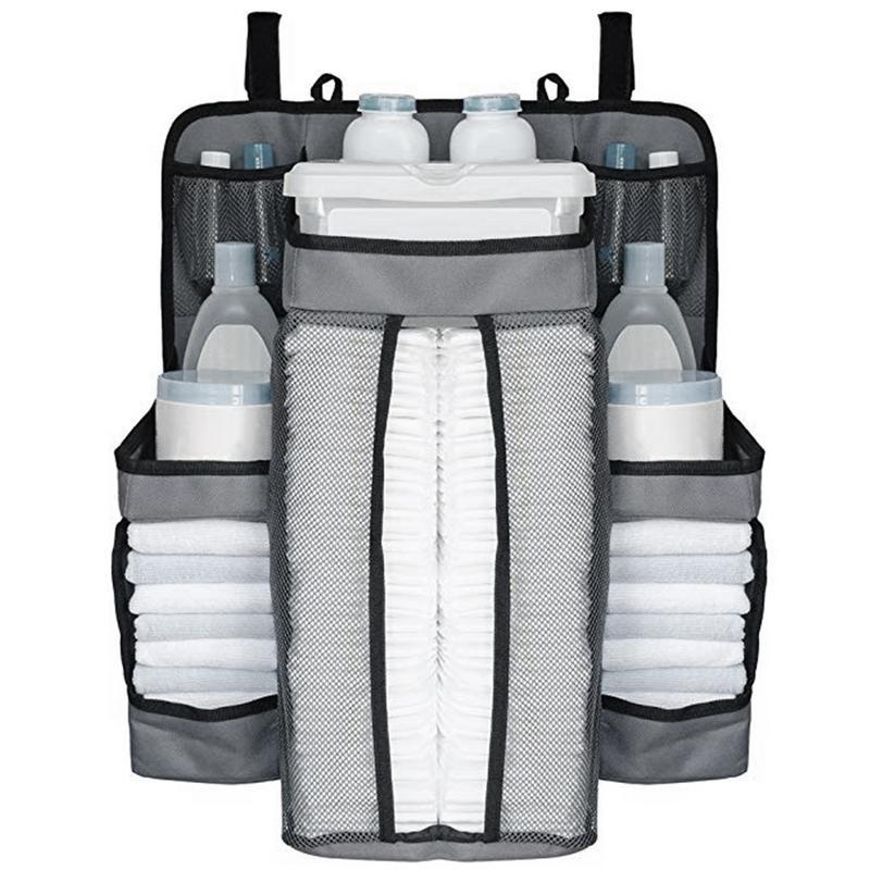 Bolsa De Almacenamiento De Ropa De Beb/é Multiusos Cochecito De Cabecera Juguetes De Pa/ñales Colgantes Tejido y Otros Accesorios De Guarder/ía Bolsa De Cuna #1