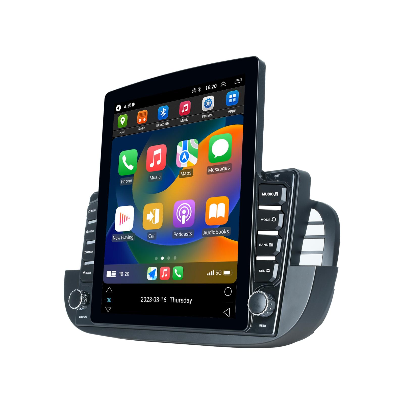 FIAT 500 2007-2015, Black, 2GB RAM + 64GB storage, 4G