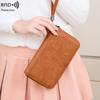 RFID Anti-Magnetic Multi-Functional Passport & Document Wallet with Zipper