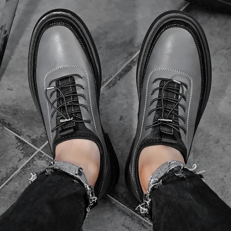 Hot Selling Men's Business Shoes Europe America High-end Banquet Dress Shoes Men's Genuine Leather Shoes Outdoor Casual Shoes