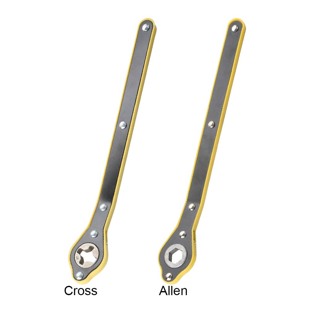 Jack Garage Tire Wheel Lug Wrench Handle Auto Labor-Saving Car Jack Ratchet Wrench Metal Scissor Jack Wrench Car Repair Tool