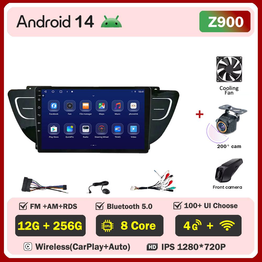 Car Video Player For Geely Atlas NL3 2016 - 2020 Carplay Android  Auto Radio Intelligent System GPS Navigation Touch Screen RDS